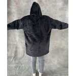 Pledas džemperis XXL , juodas