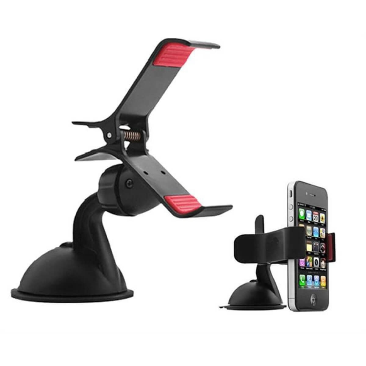 Universalus auto laikiklis telefonui,  juodas
