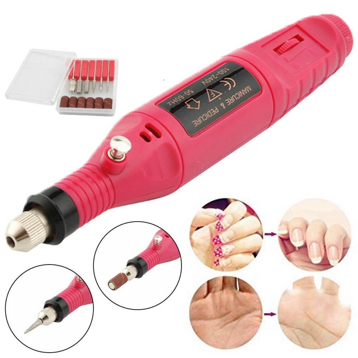 Elektrinė dildė, frezas