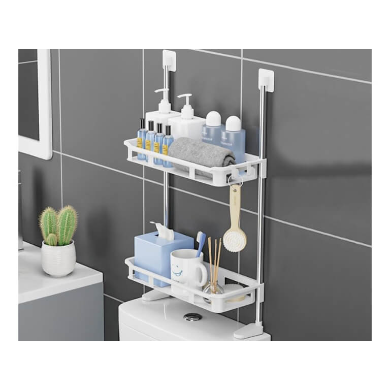 Vonios kambario lentyna virš klozeto