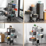 Lentyna su stalčiais ir ratukais