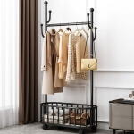 Drabužių kabykla "Exclusive black"