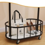 Drabužių kabykla "Exclusive black"