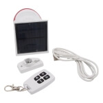 Signalizacija su saulės elementu