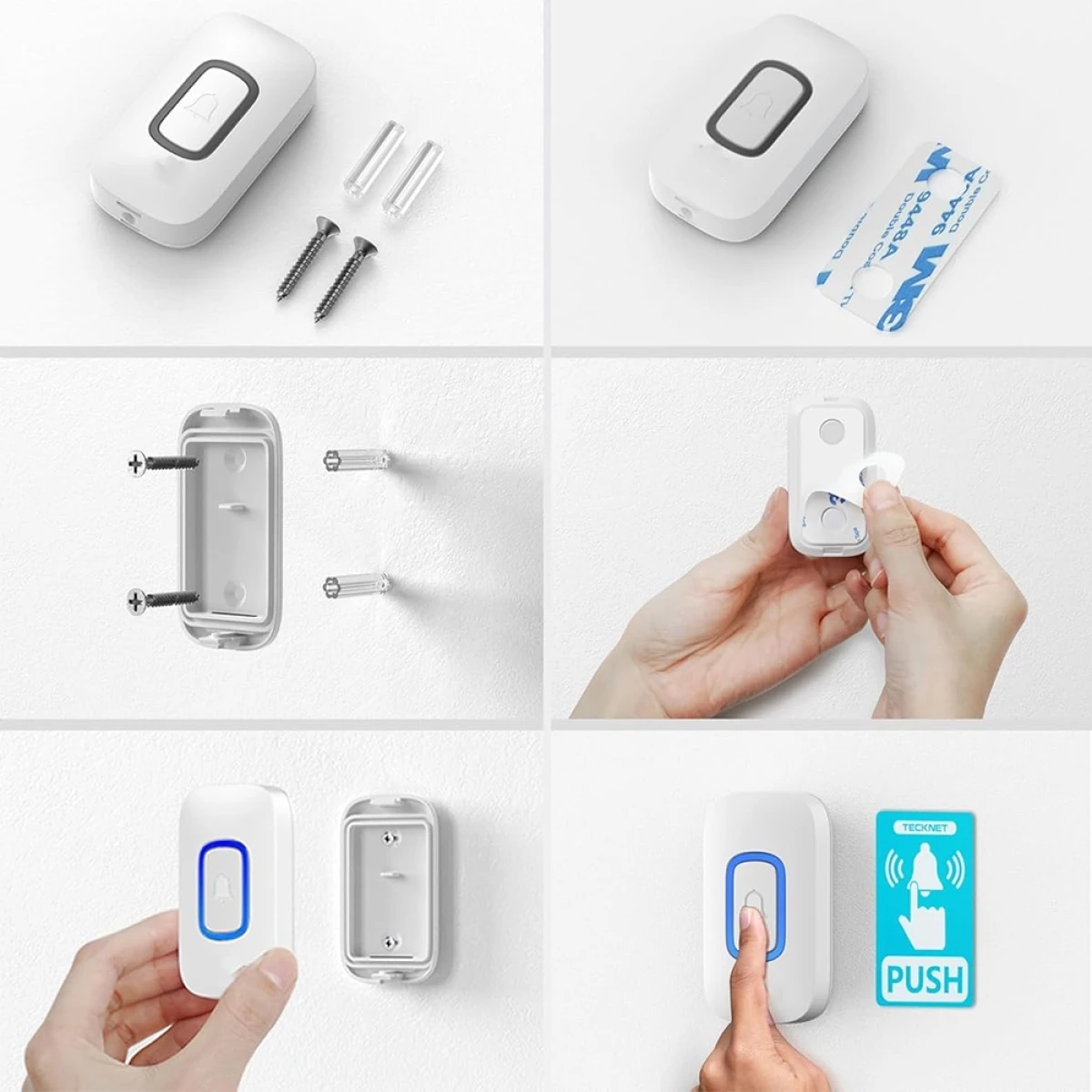 Belaidis durų skambutis RL-389S