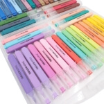 Akrilinių flomasterių rinkinys HongYao 48 spalvos