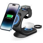 Telefono ir laikrodžio belaidis įkroviklis