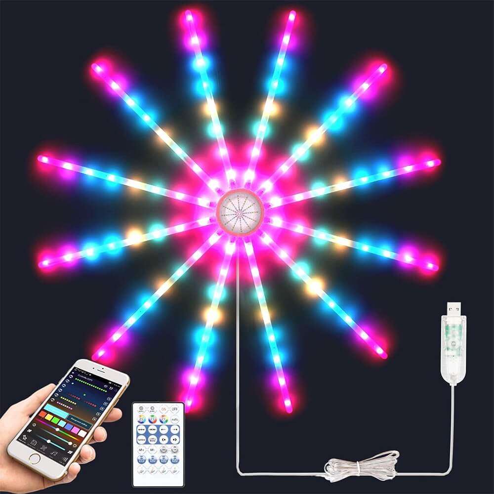 LED dekoracija "Fejerverkas" LED dekoracija "Fejerverkas"