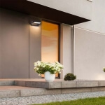 LED lauko šviestuvas su judesio davikliu