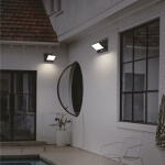 LED lauko šviestuvas su judesio davikliu