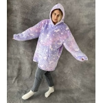 Pledas džemperis šviečiantis XXL , rožinė