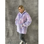 Pledas džemperis šviečiantis XXL , rožinė