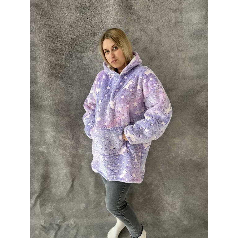 Pledas džemperis šviečiantis XXL , rožinė