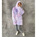 Pledas džemperis šviečiantis XXL , rožinė