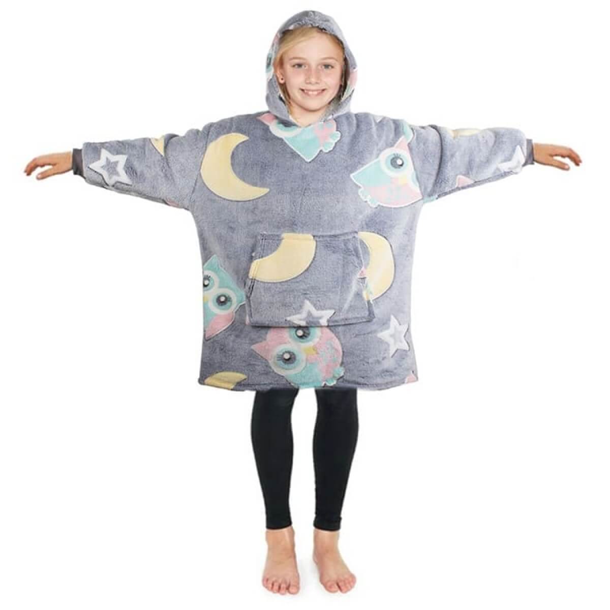 Džemperis pledas vaikams , mėnulis