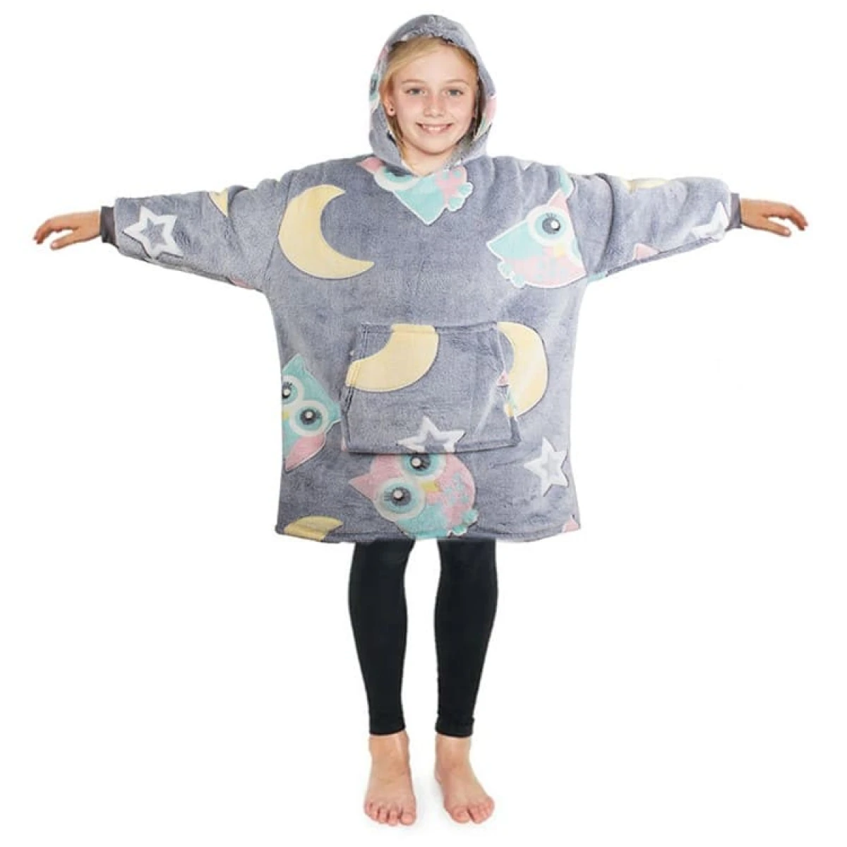 Džemperis pledas vaikams , mėnulis