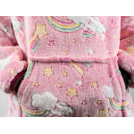 Džemperis pledas vaikams , rožinis