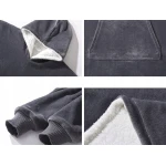 Pledas džemperis XXL , pilkas