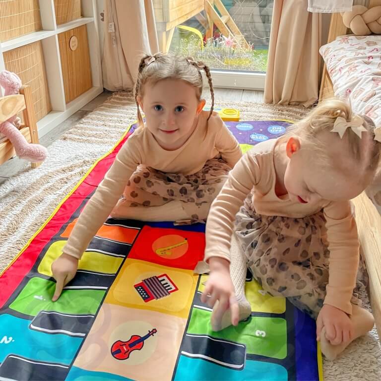 Muzikinis kilimėlis WOOPIE Fortepijonas 10 klavišų 8 garsai