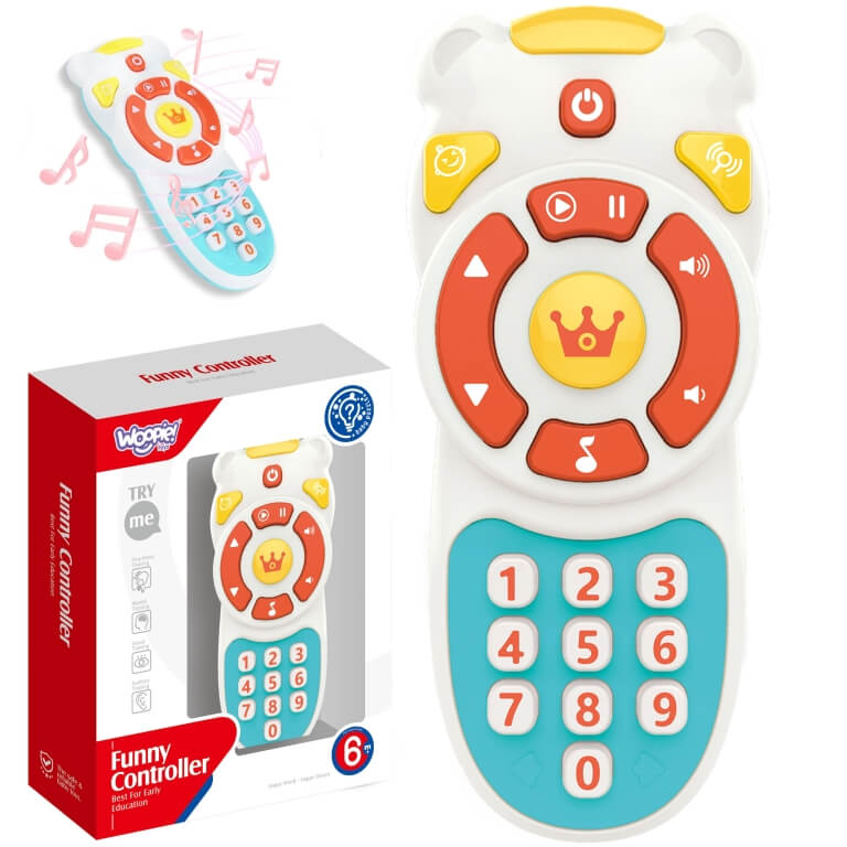 Interaktyvus žaislas Woopie Nuotolinio valdymo pultelis 10 mygtukų