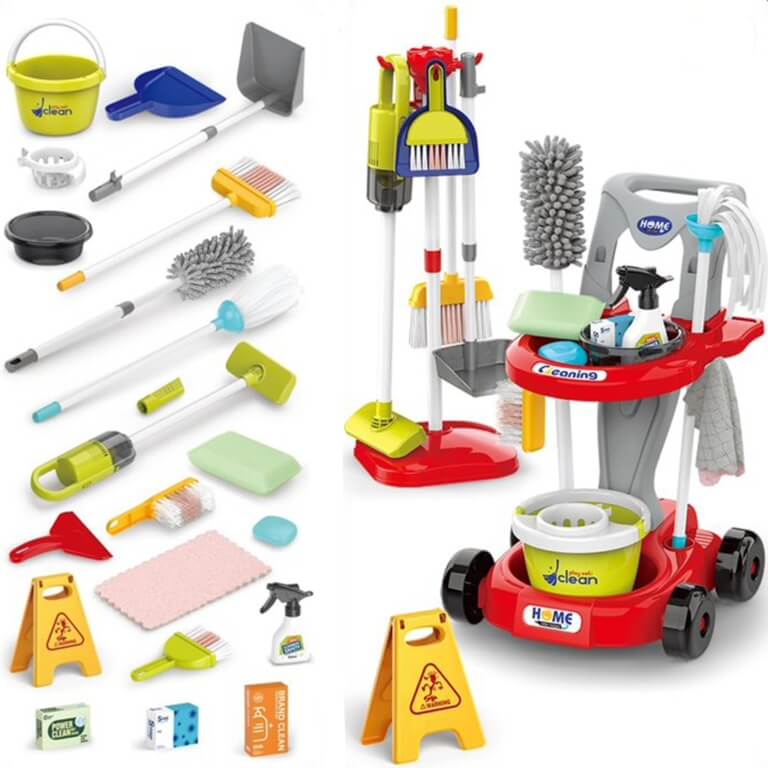 Lyginimo rinkinys vaikams Woopie Su lygintuvu ir lentele 14 dalių