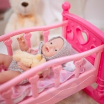 Lėlė Woopie Royal Bobas My Darling Su meškiuku ir priedais