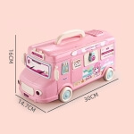 Lėlių kemperis Woopie 2-in-1 Camper XXL Su figūrėlėmis ir virtuve