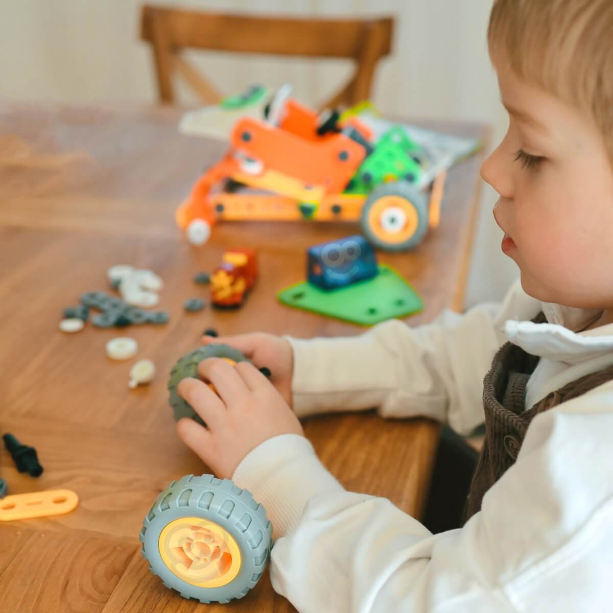 Konstruktorius vaikams Woopie Statybinės kaladėlės 5in1 164 dalys 5+ metų