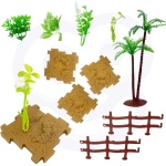 Gyvūnų figūrėlės Woopie Ferma 57 vnt Su dėklu 3+ metų