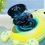 Vandens termometras Woopie Vėžliukas 2in1 LCD ekranas 0+ metų