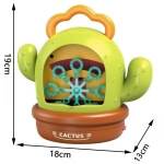 Burbulų aparatas Woopie Kaktusas Su šviesomis ir garsu 3+ metų