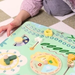 Tooky Toy Mano pirmasis kalendorius magnetinė lenta 3+