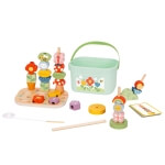 Medinė dėžutė Tooky Toy Magic Garden  7in1 Edukacinė 3+