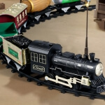 Elektrinis traukinys WOOPIE su garsais