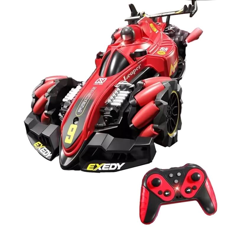 RC automobilis WOOPIE Raider su garais šviesomis ir kilimėliu
