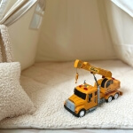 Interaktyvus kranas WOOPIE 1:14 su šviesomis ir garso efektais