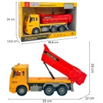 Statybinis savivartis WOOPIE 1:12 su priekaba ir edukacinėmis funkcijomis