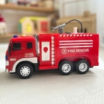 RC gaisrinė mašina vaikams Woopie 1:14 su vandens pylimu ir garsais