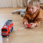 RC gaisrinė mašina 1:16 su šviesomis