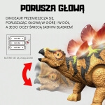 RC dinozauras Woopie Stegozauras su šviesomis