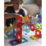 Magnetinė trasa Woopie Animal Paradise 104 el su figūrėlėmis