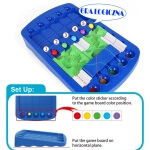 Strateginis žaidimas Woopie su kamuoliukais ir 60 užduočių nuo 6 m.