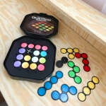 Loginis žaidimas Woopie Arrange Pattern su apšviesta lenta 50 užduočių