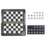 Magnetiniai šachmatai Woopie kelioninis rinkinys metalinėje dėžutėje