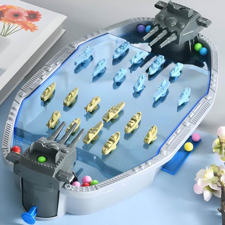 Arkadinis žaidimas Woopie Jūrų mūšis su patrankomis ir taikiniais