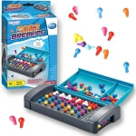 Loginis žaidimas Woopie Code Breaker kelioninis su spalvotais kaišteliais