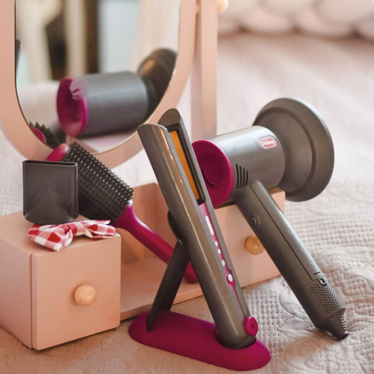 Kirpėjo rinkinys Woopie džiovintuvas ir tiesintuvas vaikams