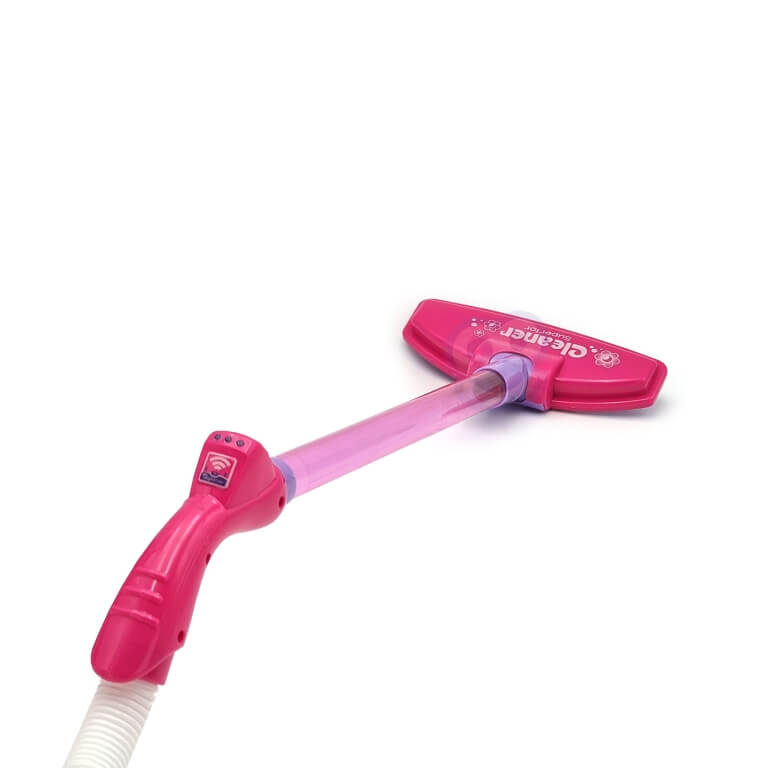 Dulkių siurblys Woopie rožinis su siurbimo funkcija ir garsu