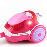 Dulkių siurblys Woopie rožinis su siurbimo funkcija ir garsu