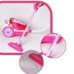 Dulkių siurblys Woopie rožinis su siurbimo funkcija ir garsu